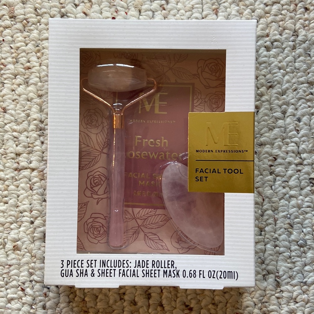 3 piece facial tool set